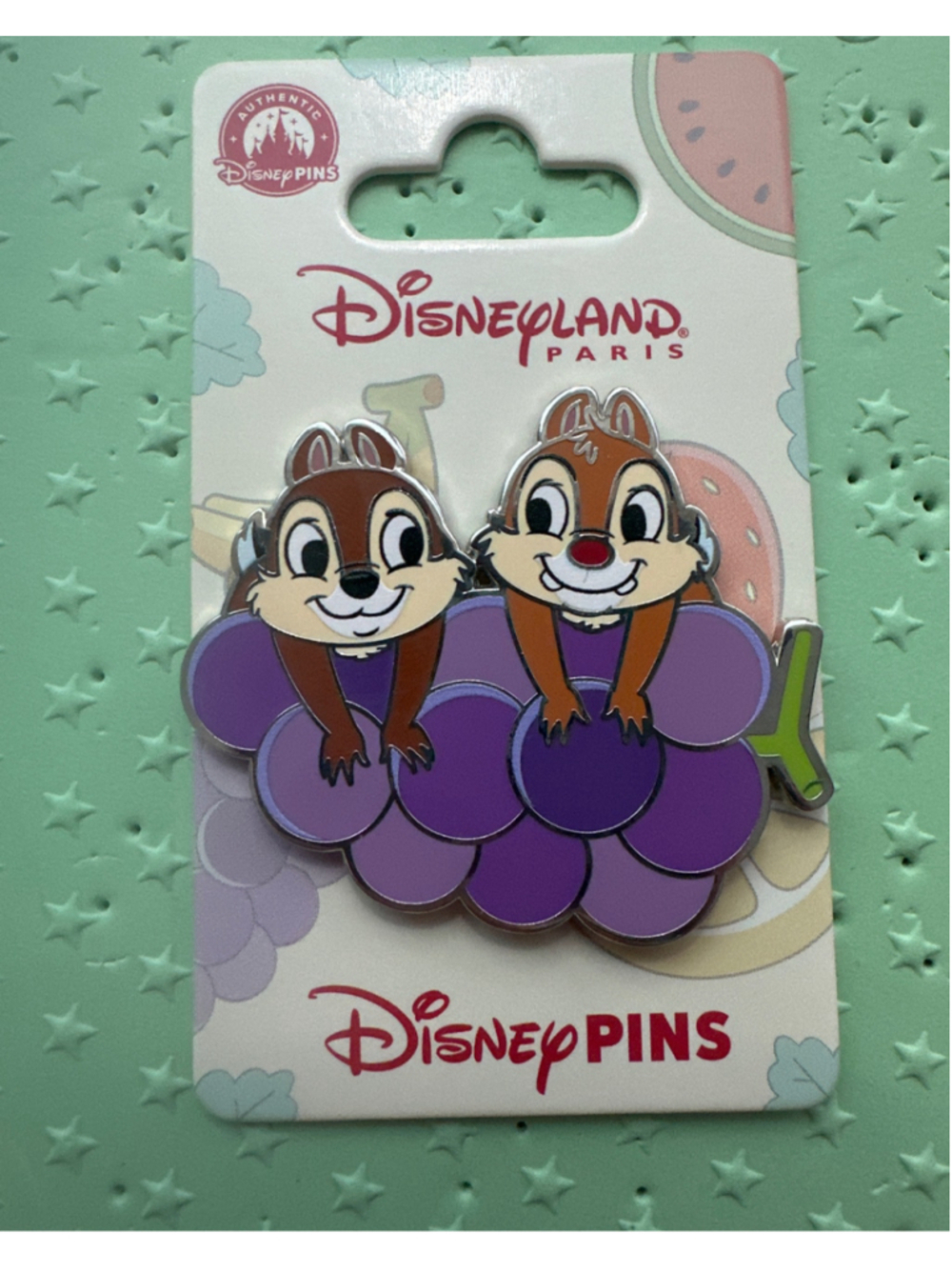 Disney 2026 DLP Chip & Dale Grapes OE pin